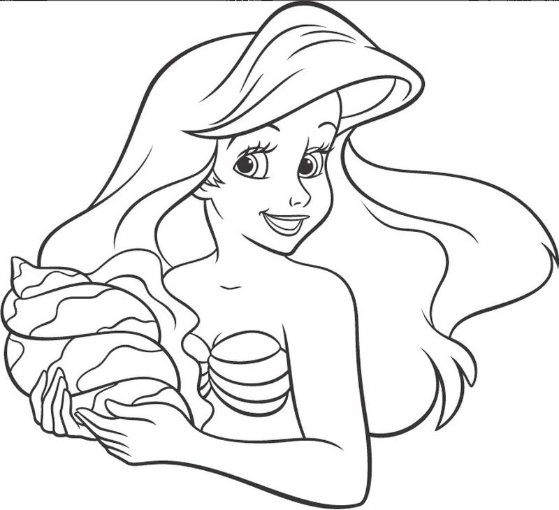 Ariel Coloring