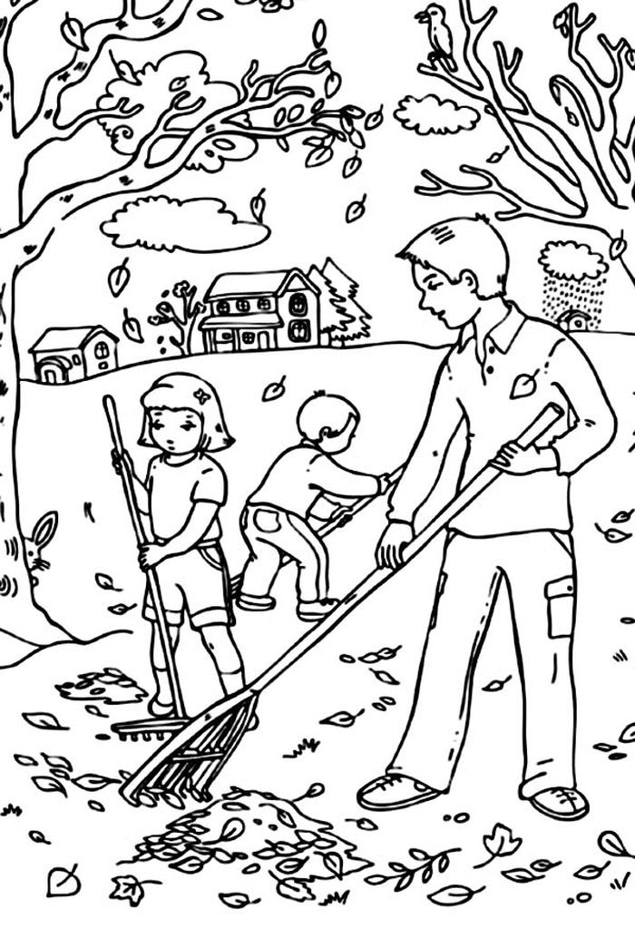 Autumn Coloring Pages