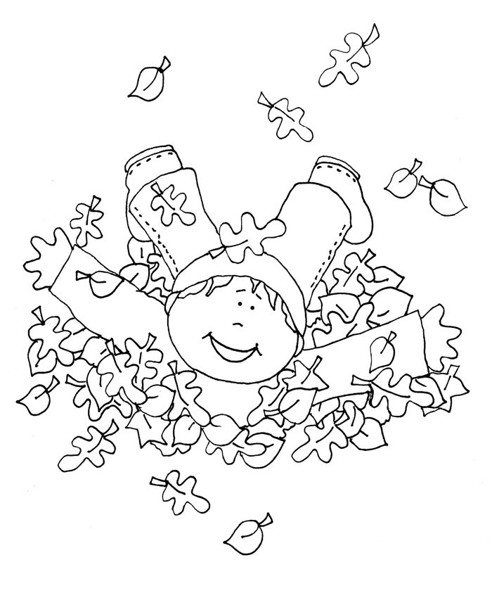 Autumn Themed Coloring Pages