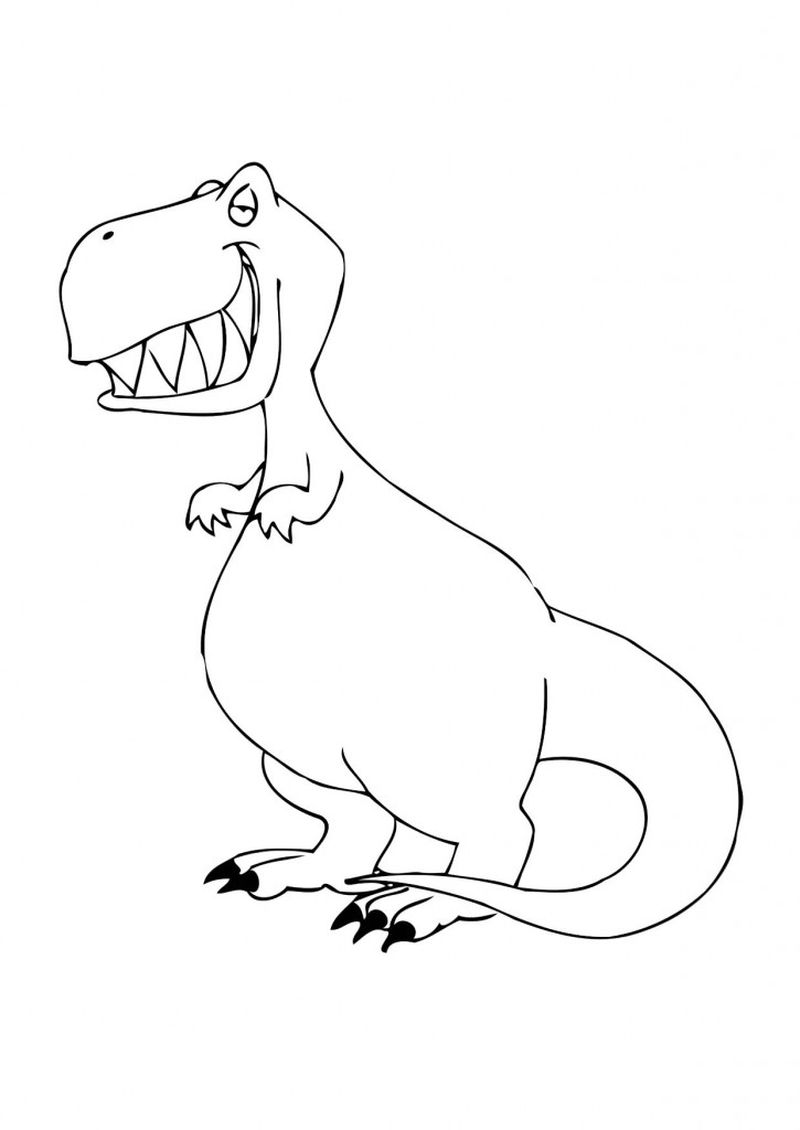 Baby Dinosaur Coloring Pages