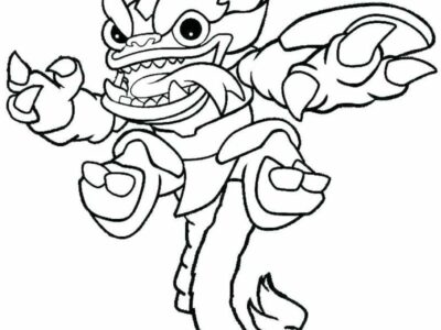 Baby Skylanders Coloring Pages