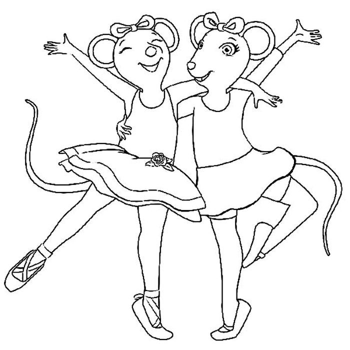 Ballet Coloring Pages Printable