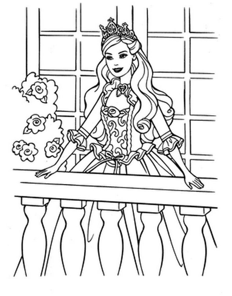 Barbie Coloring Pages Online