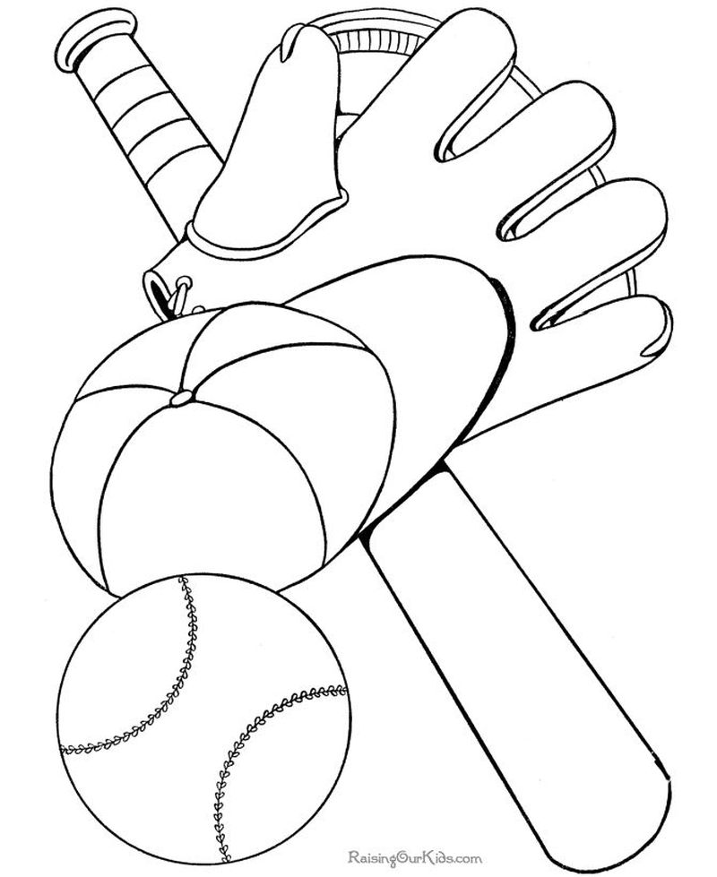 Baseball Coloring Pages Teams