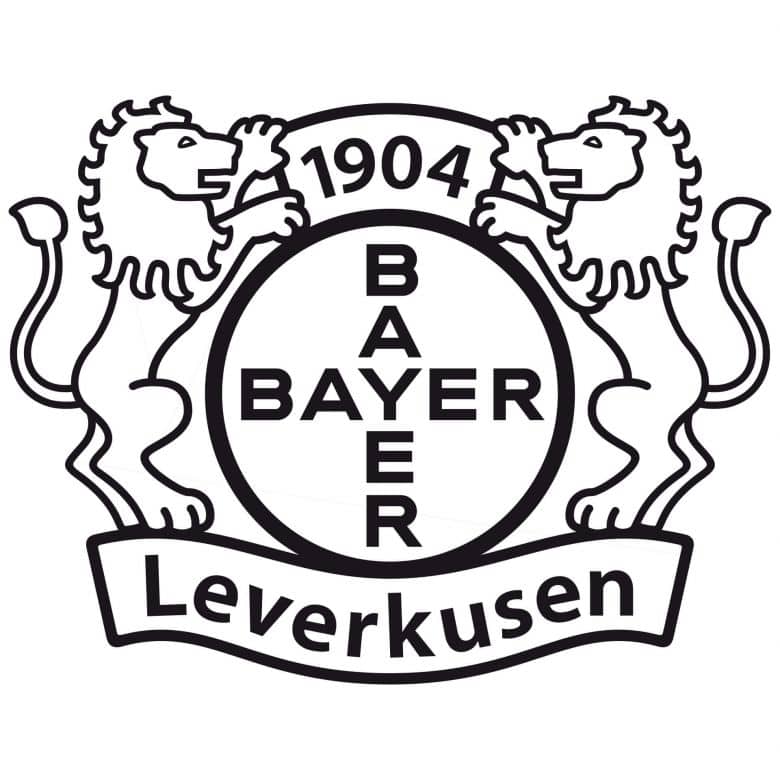 bayer leverkusen logo coloring pages