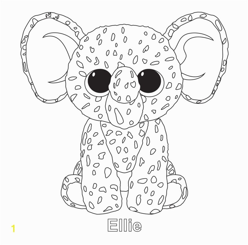 Beanie Boo Coloring Pages Bunny