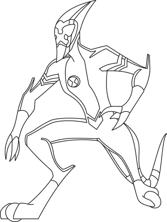 Ben Buzzshock Coloring Pages