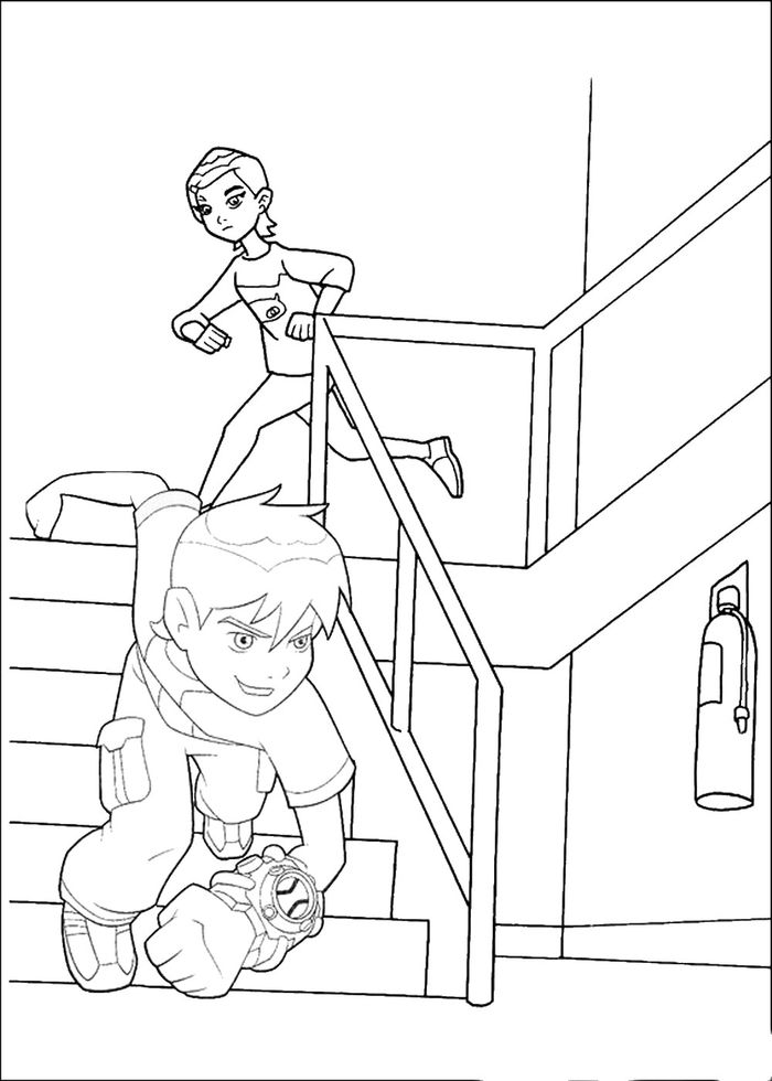 Ben The Original Series Coloring Pages