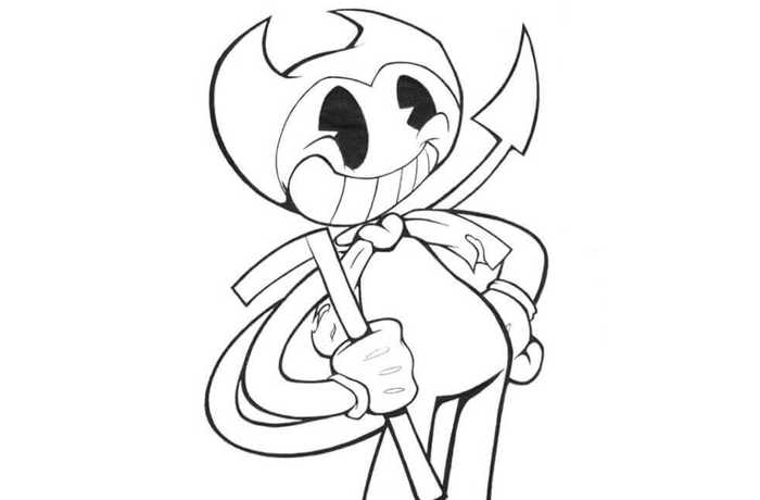 Bendy And The Ink Machine Coloring Pages