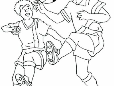 Big Soccer Ball Coloring Pages