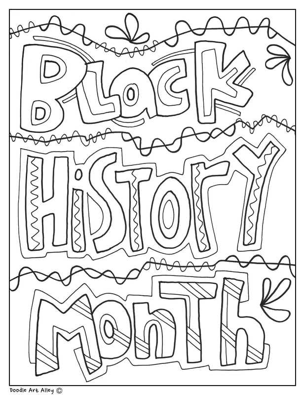 Black History Month Coloring Pages