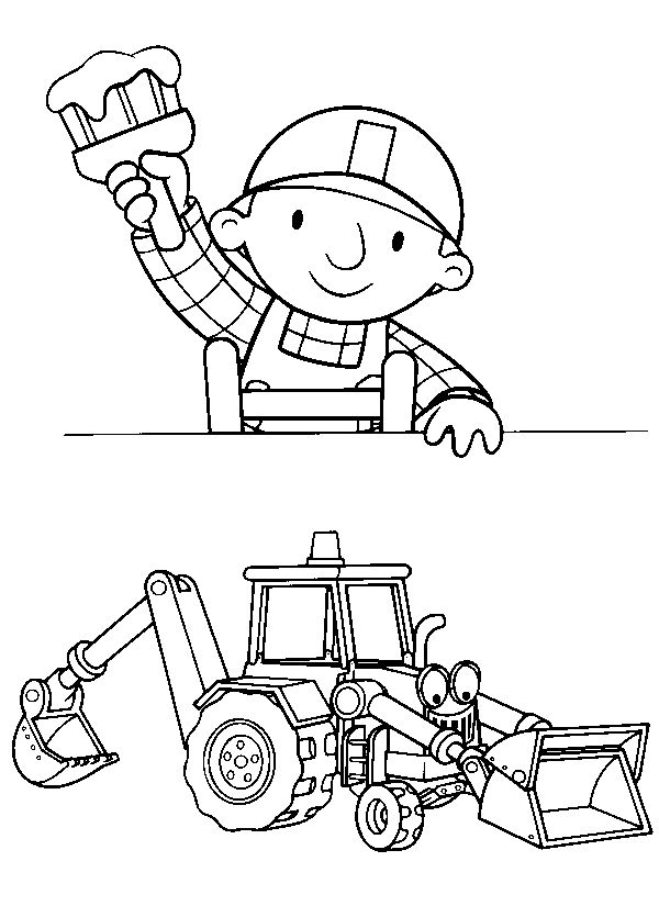 Bob The Builder Color Pages