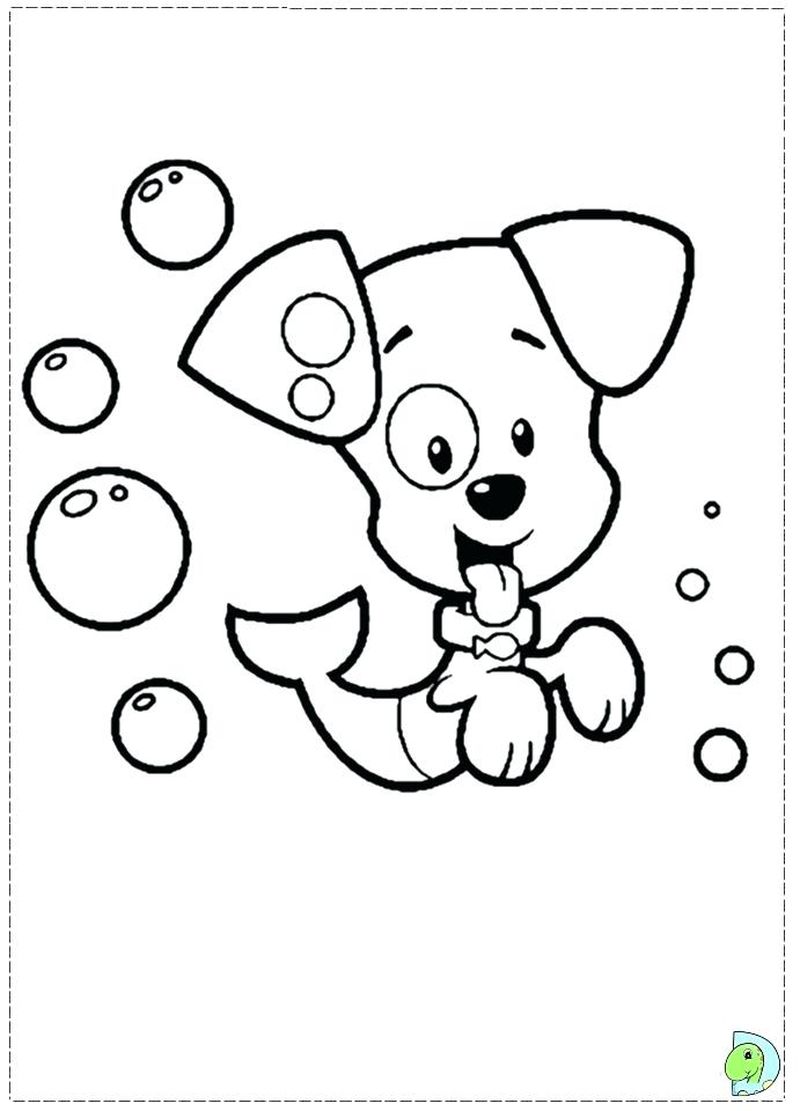 Bubble Guppies Coloring Pages For Kids