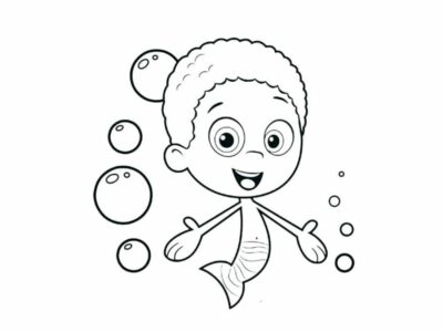 Bubble Guppies Coloring Pages Momjunction