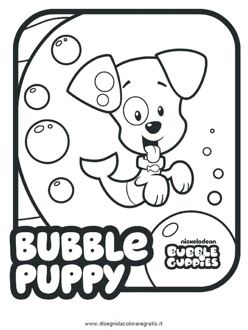 Bubble Guppies Printable Coloring Pages