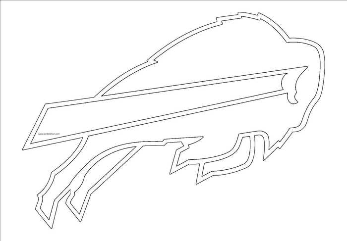 Buffalo Bills Coloring Page Nfl