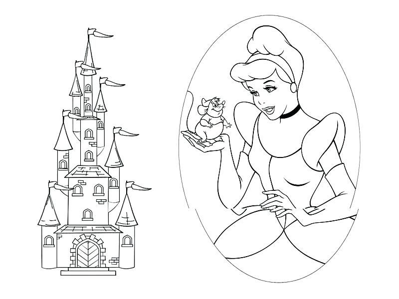 Castle Coloring Pages Pdf