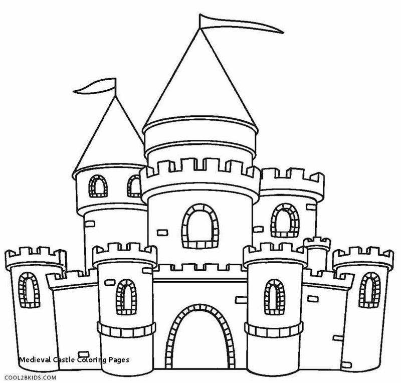 Castle Coloring Pages Print