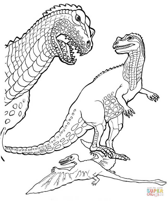 Ceratosaurus Coloring Page