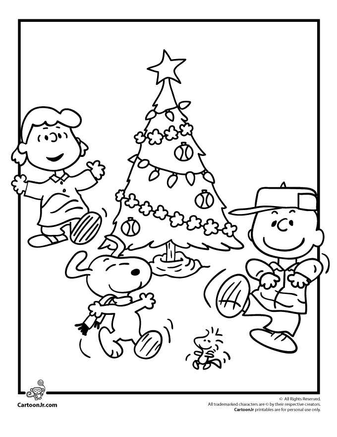 Charlie Brown Coloring Pages