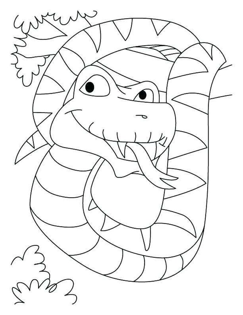 Chinese New Year 2013 Snake Coloring Pages