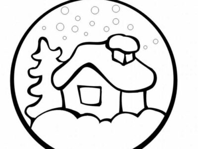 Christmas Coloring Pages For Preschoolers