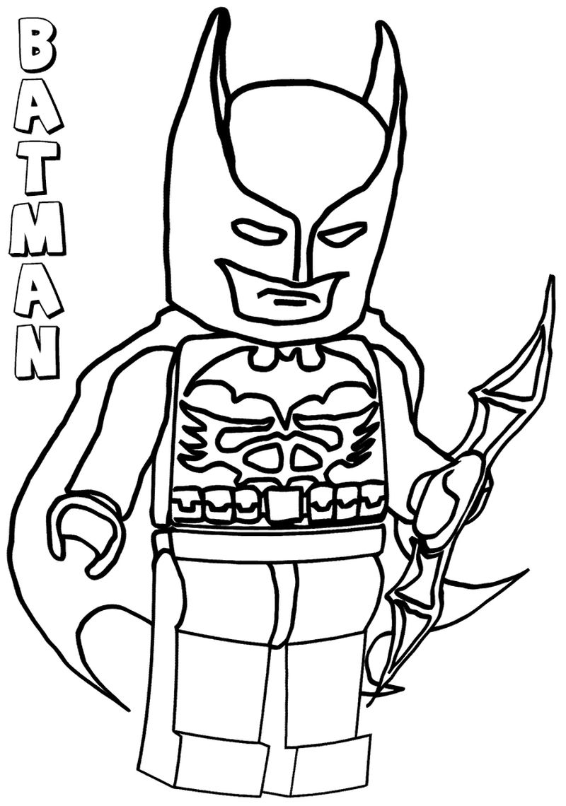 Color Lego Batman