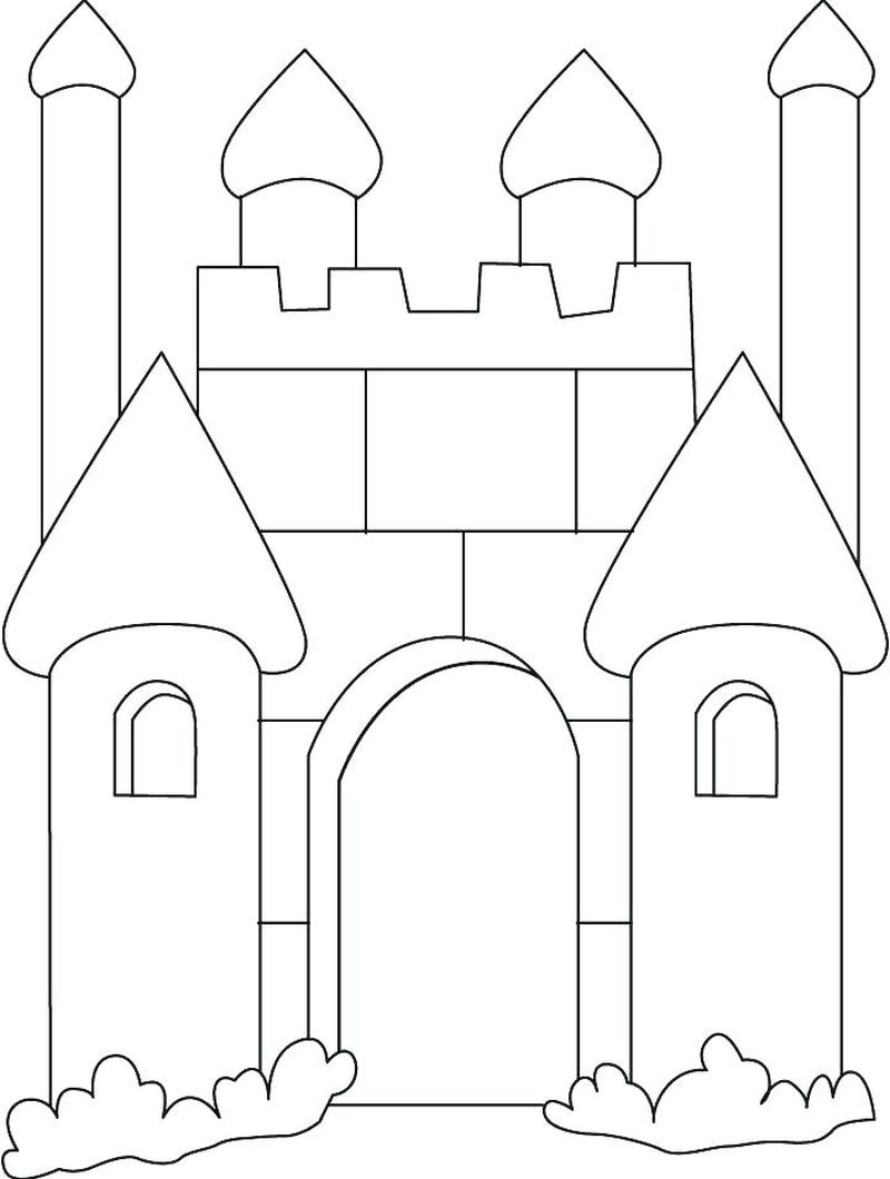 Coloring Pages Castle