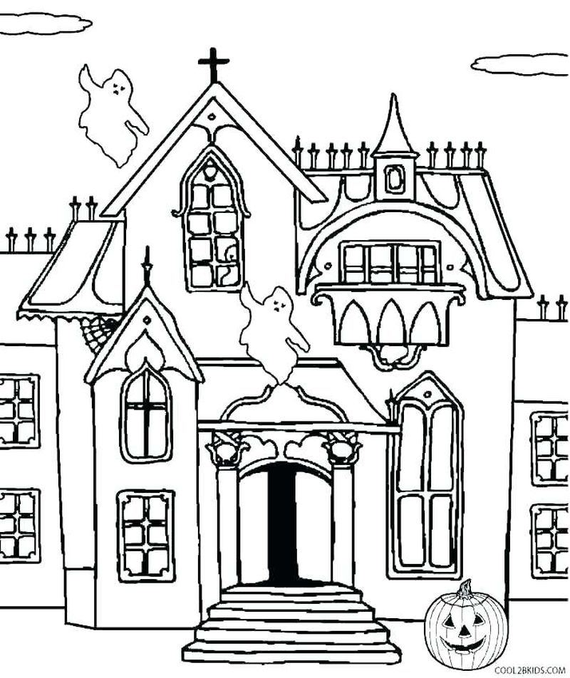 Coloring Pages Cinderellas Castle