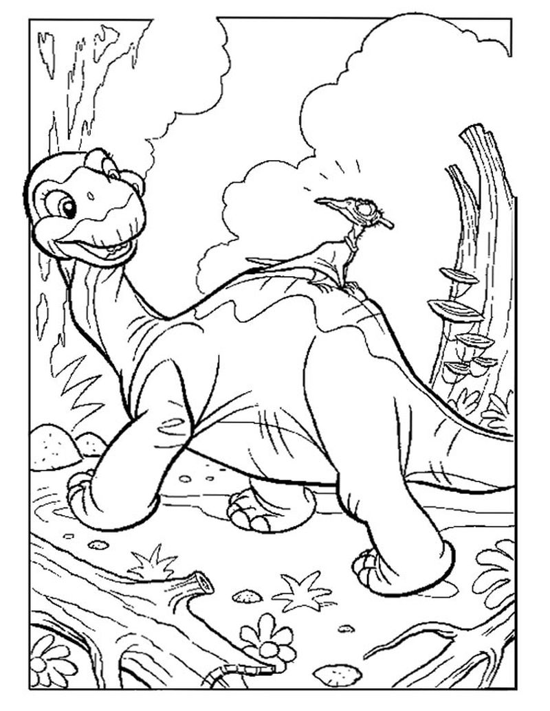 Coloring Pages Dinosaurs