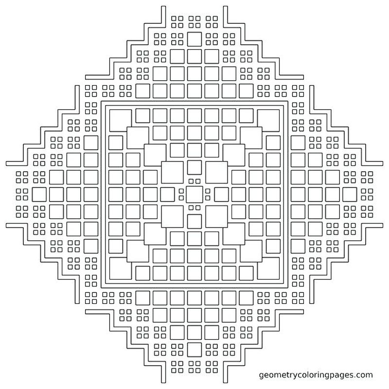 Coloring Pages Geometric