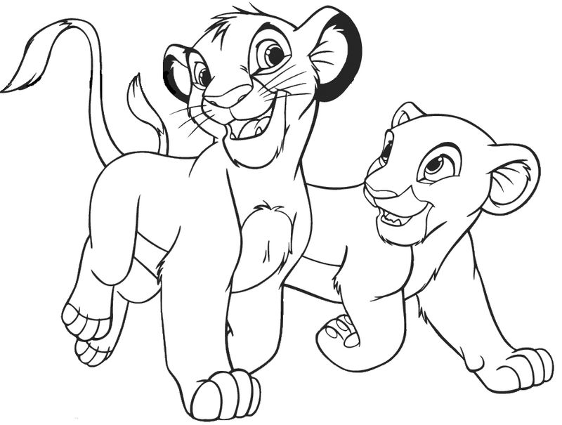 Coloring Pages Lion King