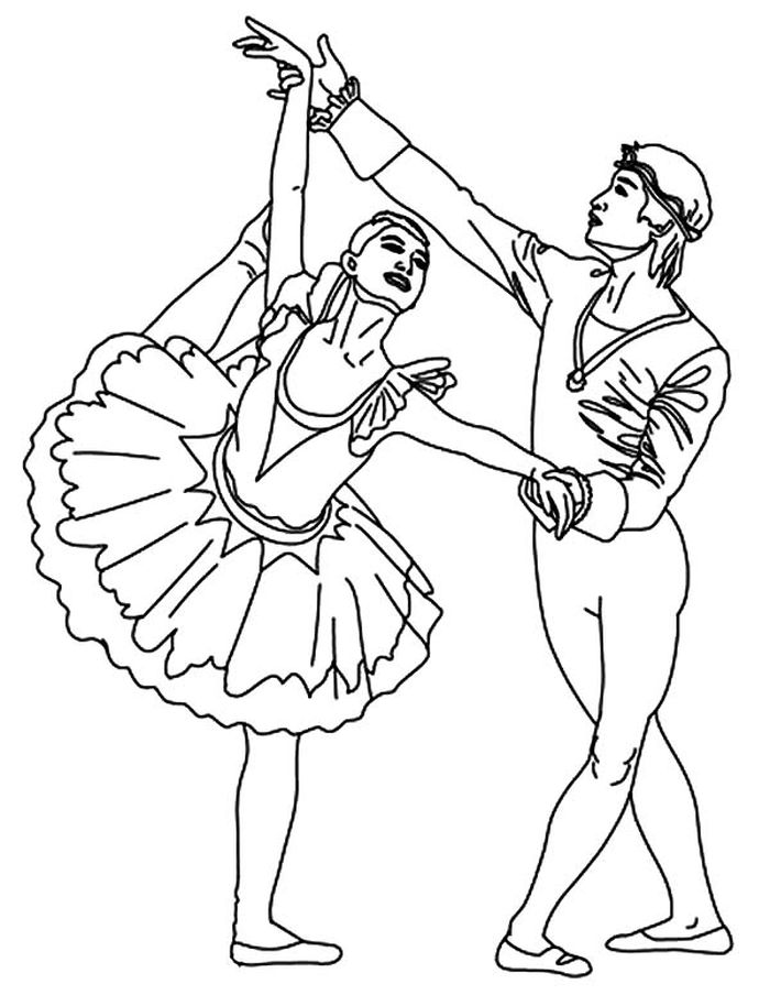 Coloring Pages Nutcracker Ballet