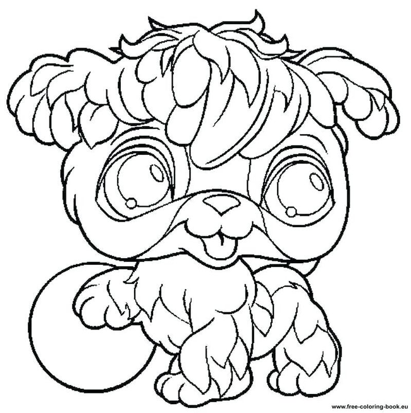 Coloring Pages Of Littlest Pet Shop