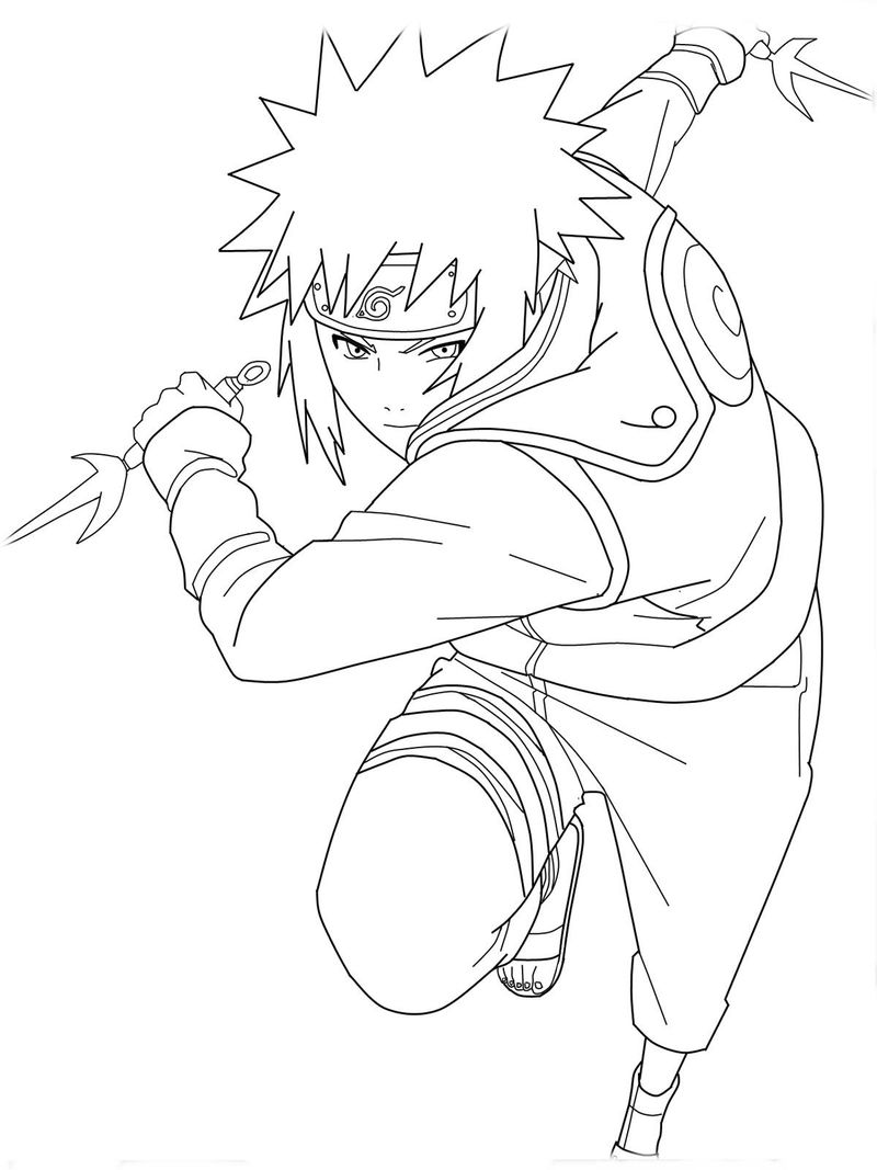 Coloring Pages Of Naruto