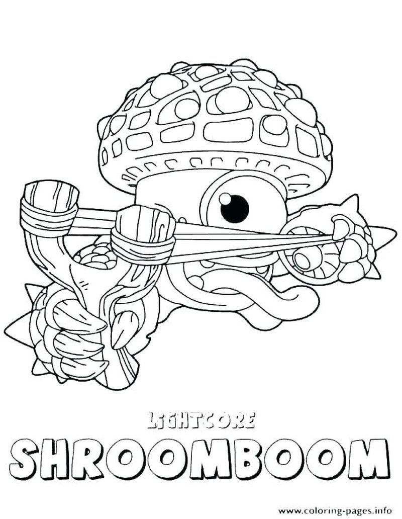 Coloring Pages Of Skylanders