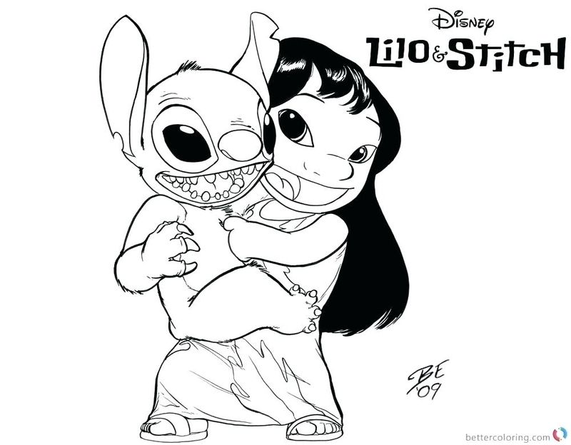 Coloring Pages Of Stitch