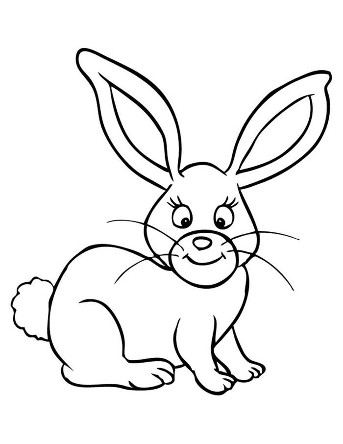 Coloring Pages Rabbit