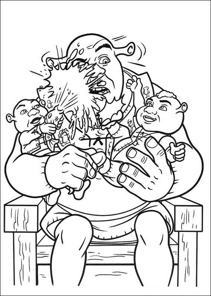 Coloring Pages Shrek