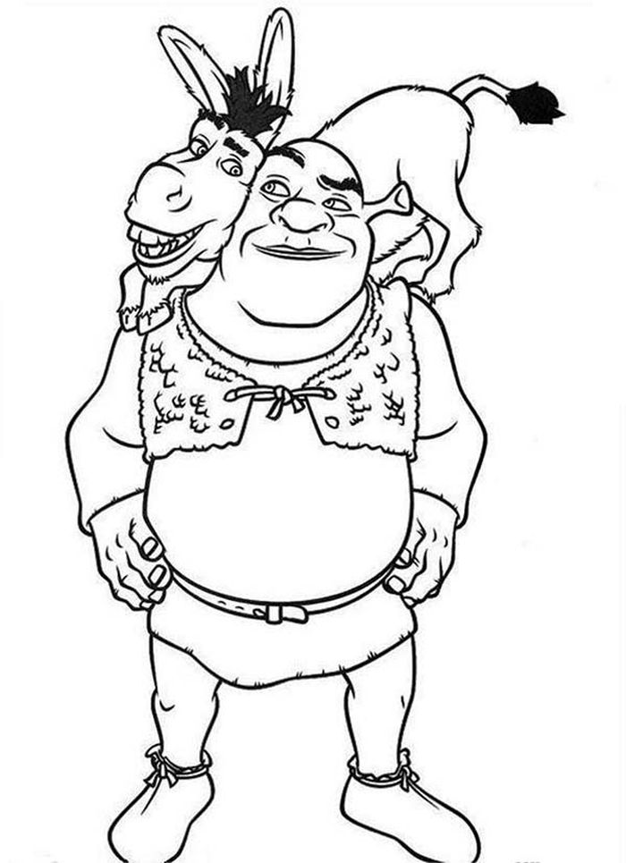 Coloring Pages Shrek