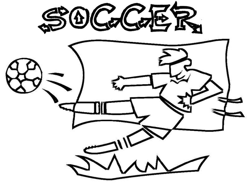 Coloring Pages Soccer Ball