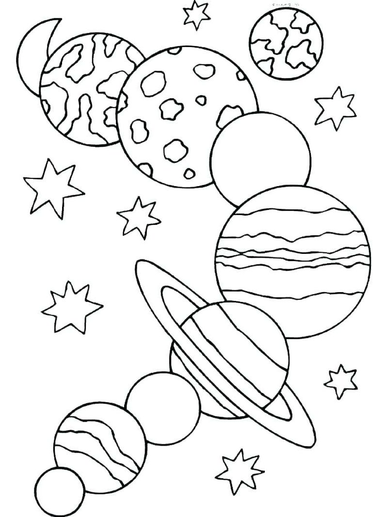 Coloring Pages Solar System