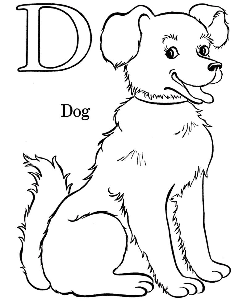 Coloring Pages of Dogs