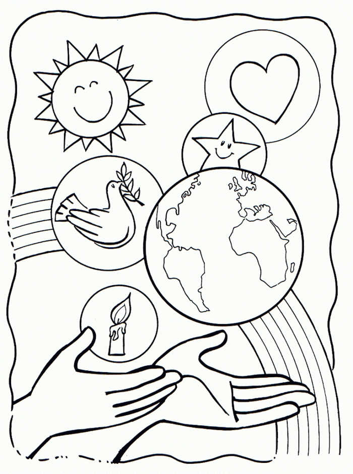 Creation Coloring Pages