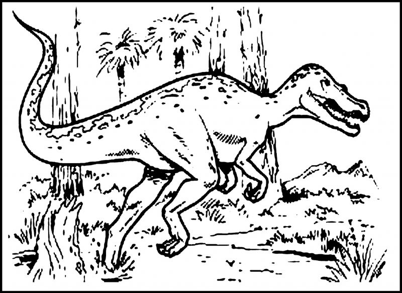 Dinosaur Coloring Pages For Kids