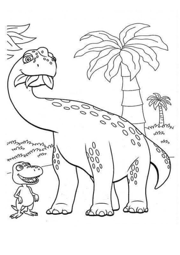 Dinosaur Train Coloring Pages