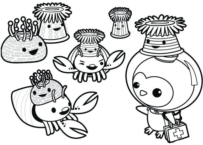 Disney Junior Octonauts Coloring Pages