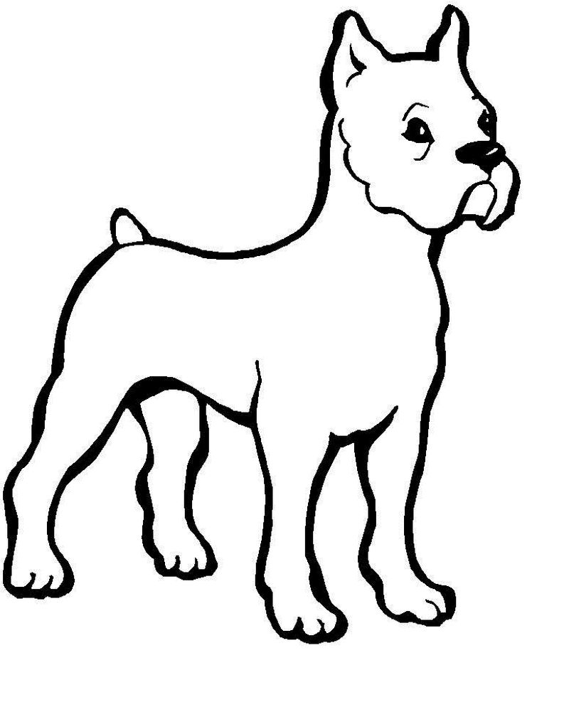 Dog Printable Coloring Pages