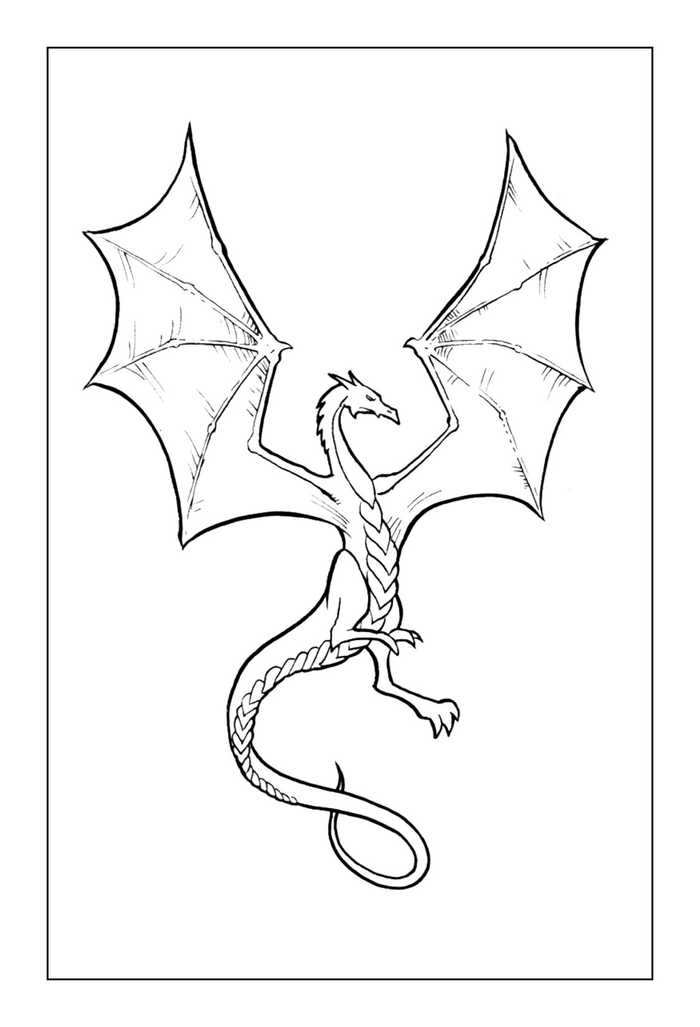 Dragon Coloring Pages Free