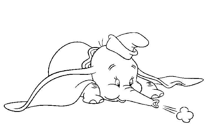 Dumbo Coloring Sheets